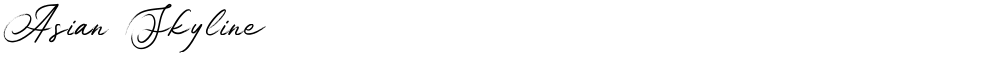 Asian Skyline DEMO