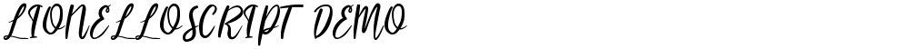 LIONELLOSCRIPT DEMO