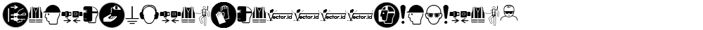 FontsVectorIso7010Mandatory
