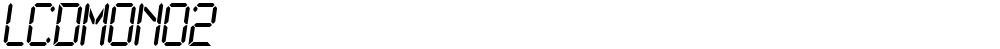 LCDMono2