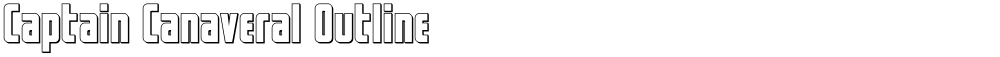 Captain Canaveral Outline