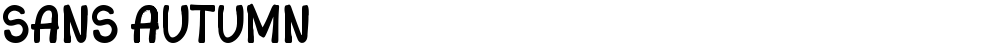 Sans Autumn