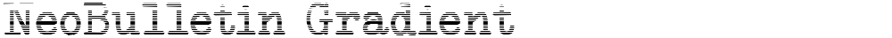 NeoBulletin Gradient
