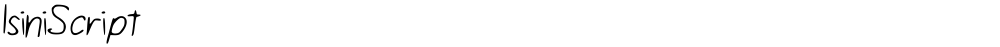 IsiniScript