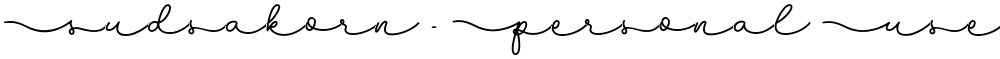 Sudsakorn - Personal Use