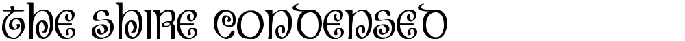 The Shire Condensed