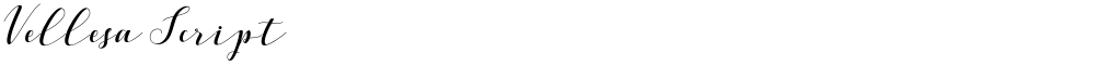 Vellesa Script