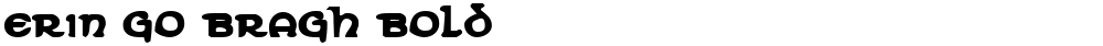 Erin Go Bragh Bold