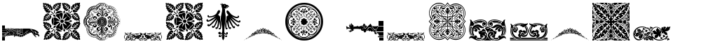 Medieval Dingbats