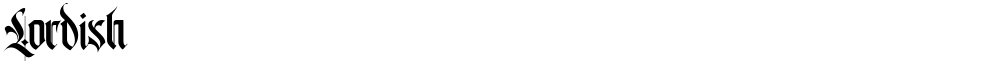 Lordish