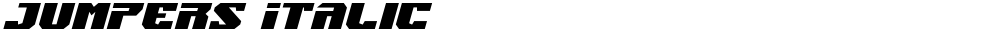 Jumpers Italic