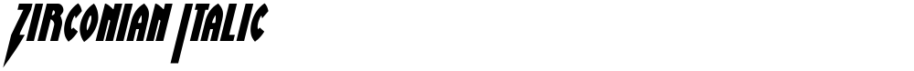 Zirconian Italic