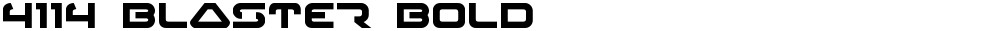 4114 Blaster Bold