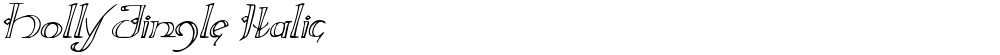 Holly Jingle Italic