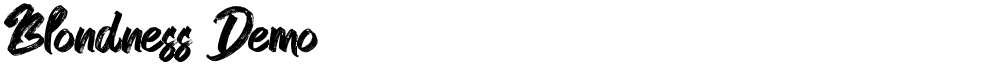 Blondness Demo