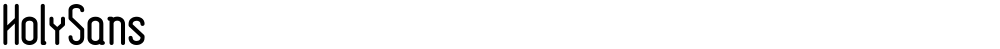HolySans