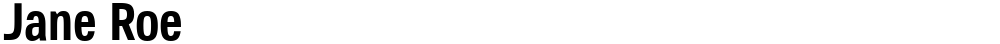 Jane Roe