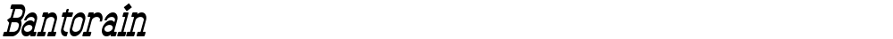 Bantorain