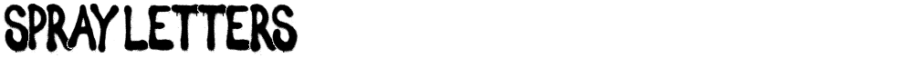 Spray Letters