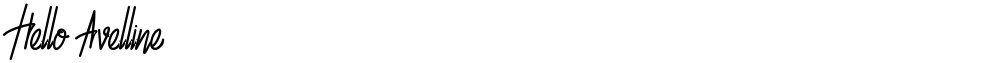Hello Avelline