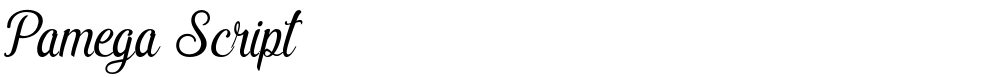 Pamega Script