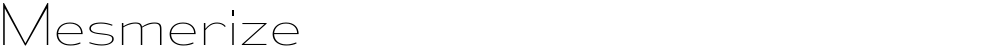 Mesmerize