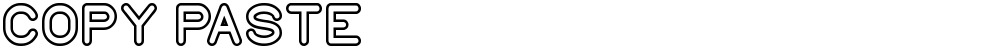 COPY PASTE