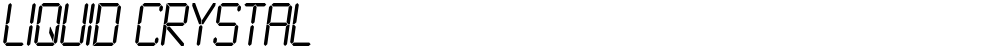 Liquid Crystal