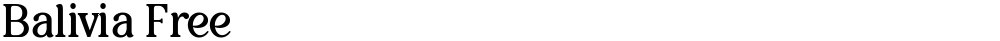 Balivia Free
