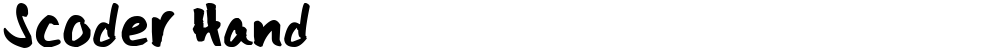 Scoder Hand