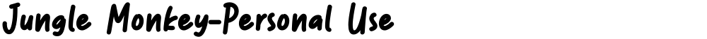 Jungle Monkey-Personal Use