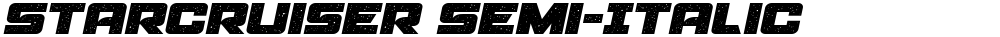 Starcruiser Semi-Italic