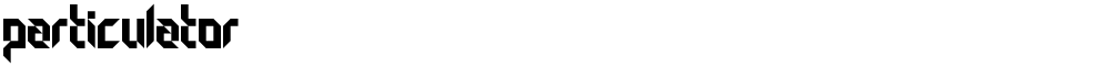 Particulator