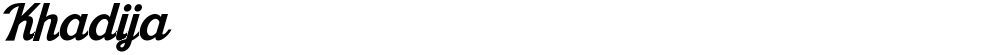 Khadija