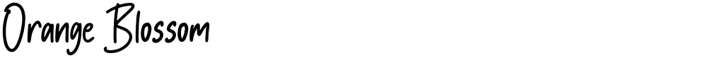 Orange Blossom