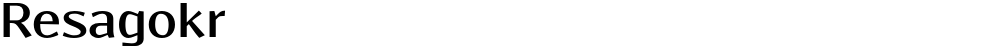 Resagokr
