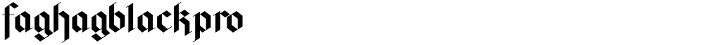 faghagblackpro