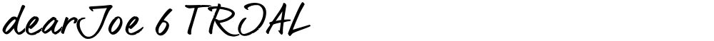 dearJoe 6 TRIAL