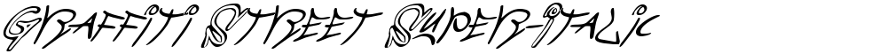 Graffiti Street Super-Italic