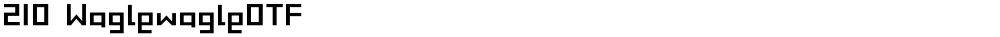 210 WaglewagleOTF