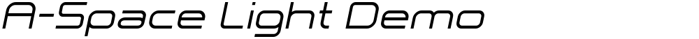 A-Space Light Demo