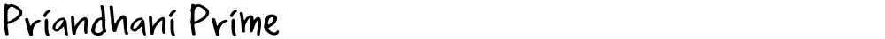 Priandhani Prime