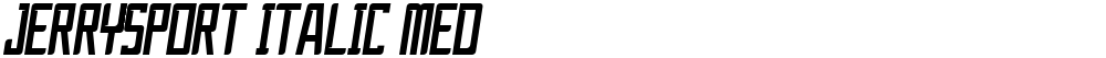 JerrySport Italic Med