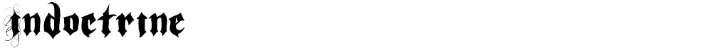 Indoctrine