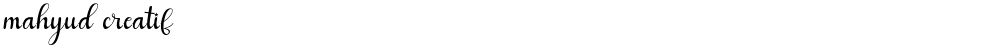 mahyud creatif