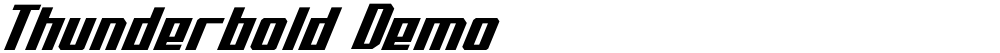Thunderbold Demo