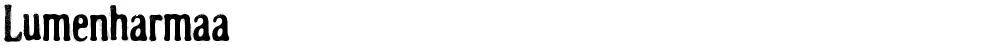 Lumenharmaa