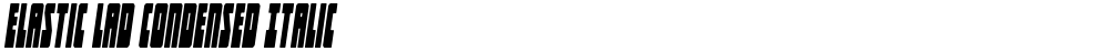 Elastic Lad Condensed Italic