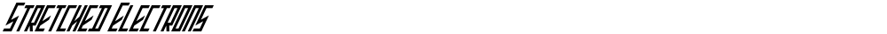 Stretched Electrons