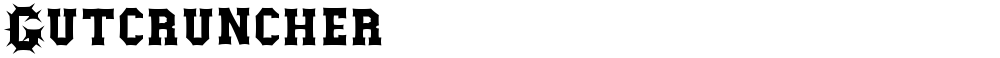Gutcruncher